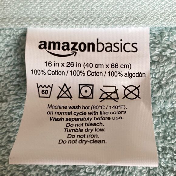 Amazon Basics Bathroom Hand Towel - Picture 3 of 4